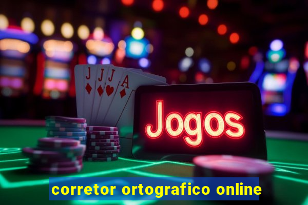 corretor ortografico online